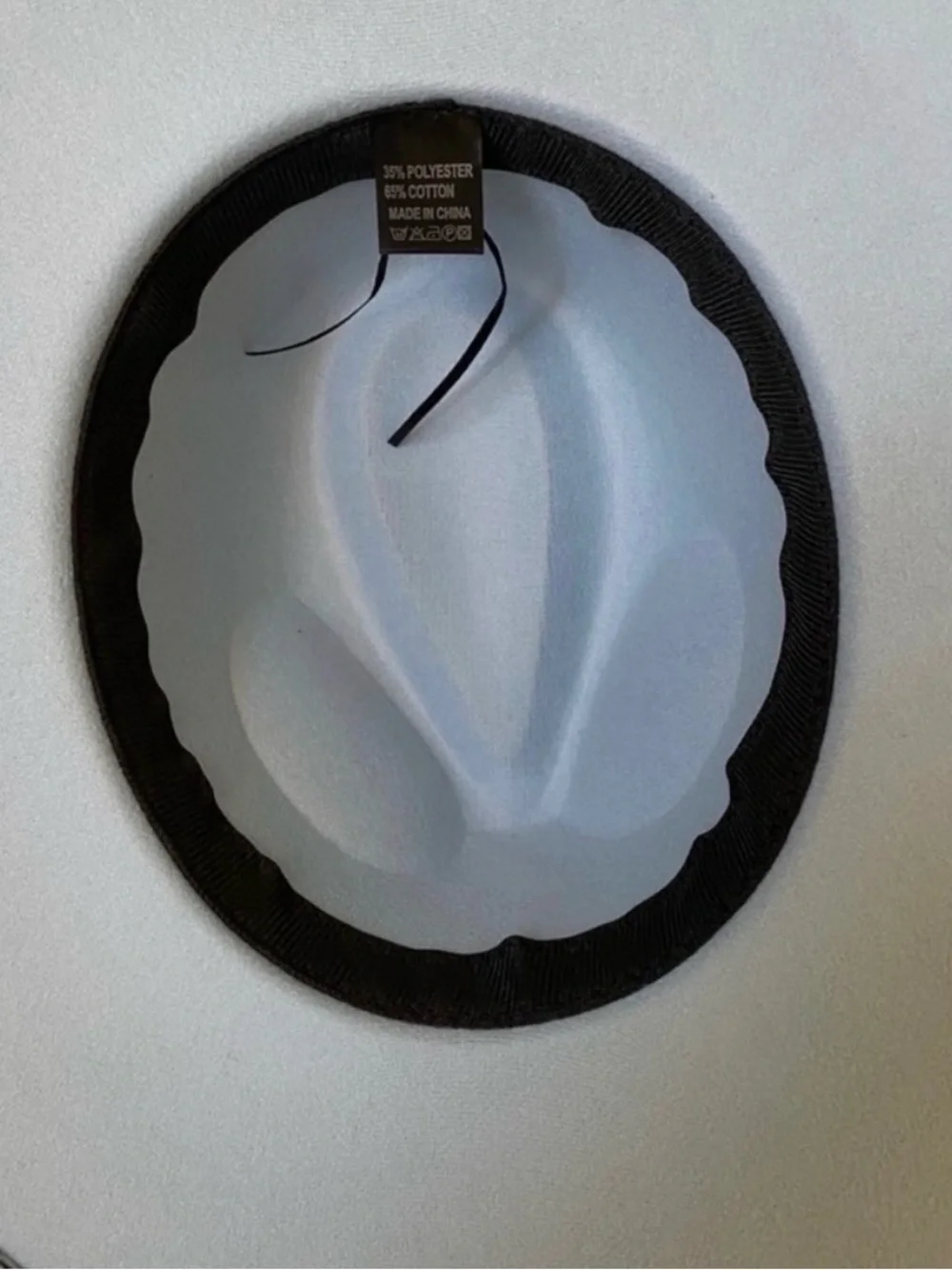Women's Wide-Brim Felt Hat - Light Blue